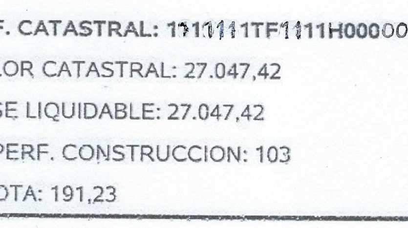 comprobación de valores